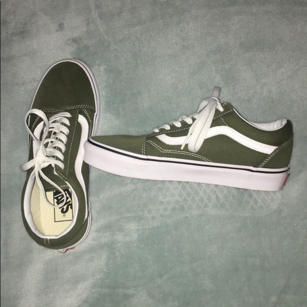 Green Vans Old Skool Skate NWOT